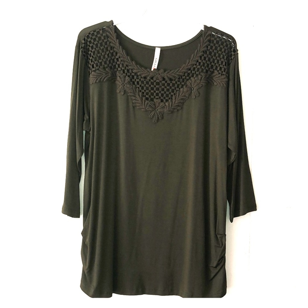 Embroidery top